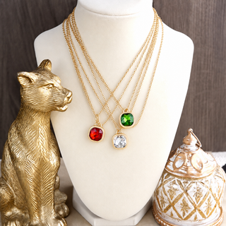 Northern Light Crystal Pendant Necklace