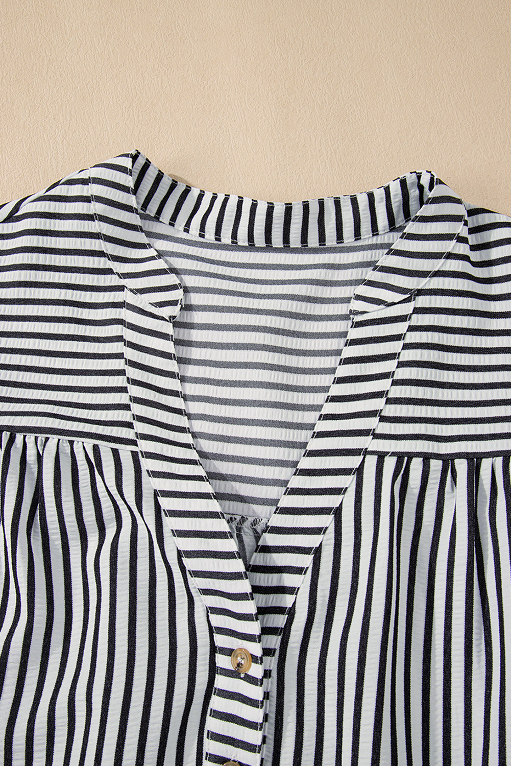 PLUS SIZE✨Boardwalk Breeze Striped Popover Dress