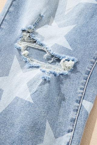 PLUS SIZE✨Star-Struck High-Rise Flare Jeans