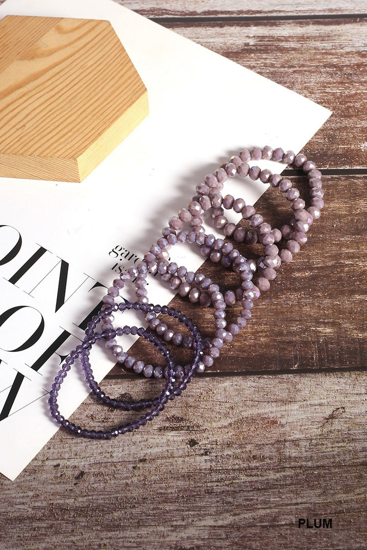 ✨ Crystal Glow Stacking Bracelet Set – Effortless Sparkle, Everyday