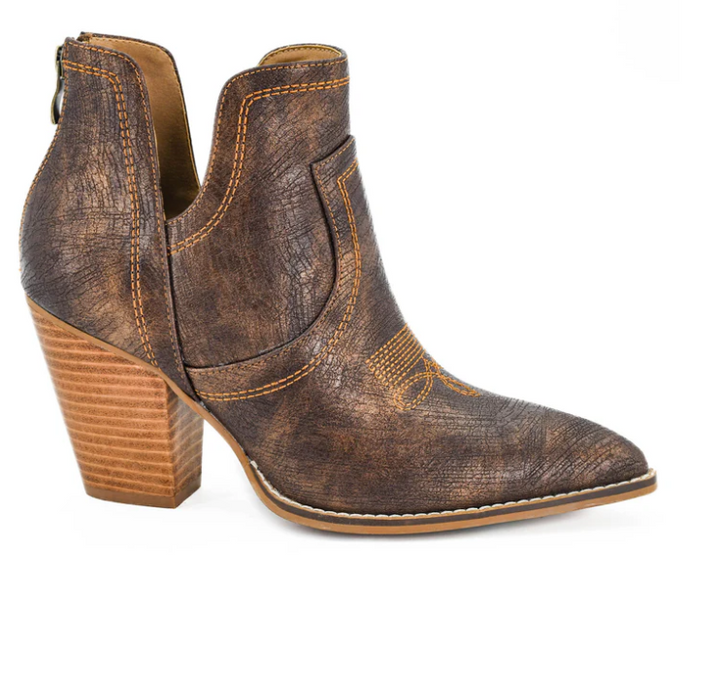 Corkys Hey Girl “Smoke Show” in Espresso Crinkle