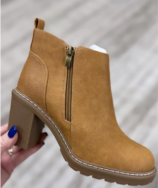 Corkys Rocky Top Bootie — Camel Cool, All-Day Comfort