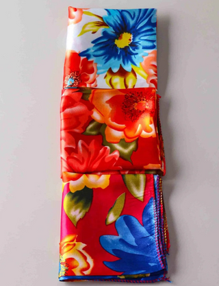 Hey Beautiful Boutique Satin Neck Scarf – Assorted Prints