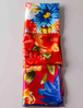 Red Large Print Floral