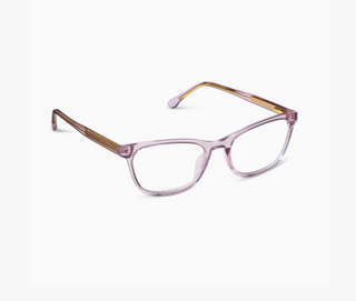 Peepers Winnie Blue Light Reading Glasses | Lavender Rectangle Frame