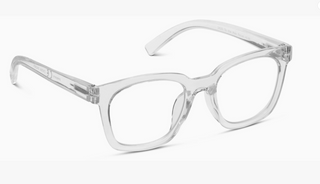 Peepers To the Max Blue Light Reading Glasses | Clear Oversized Square Frame