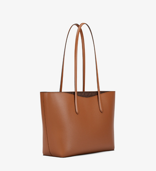 Michael Kors Arden Large Top-Zip Tote | Brown