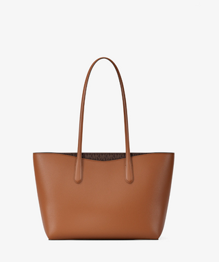 Michael Kors Arden Large Top-Zip Tote | Brown