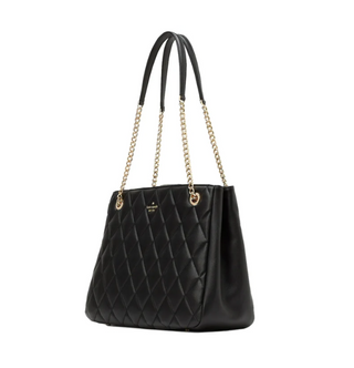 Kate Spade Carey Small Quilted Tote | Black