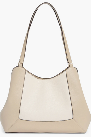 Kate Spade Lena Triple Compartment Shoulder Bag | Light Sand Colorblock