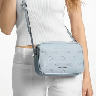 Michael Kors Jet Set Travel Large Camera Crossbody | Pale Ocean