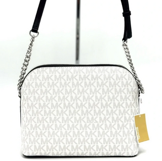 Michael Kors Jet Set Travel Medium Dome Crossbody | Optic White Multi