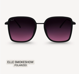 DAX Elle Polarized Oversized Square Sunglasses