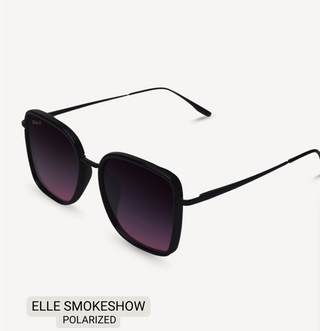 DAX Elle Polarized Oversized Square Sunglasses
