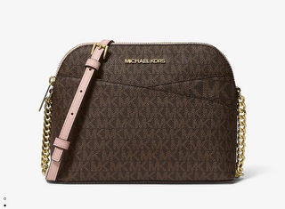 Michael Kors Jet Set Travel Medium Dome Crossbody | Powder Blush