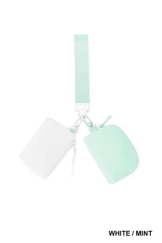 Pocket Duo Wristlet Set — Grab-and-Go Mini Pouches