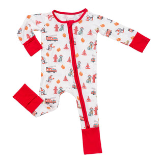 LollyBanks Fireman Bamboo Baby Pajamas