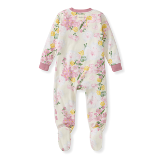 Burt's Bees Baby Floral Fields Polarbee Fleece Pajamas