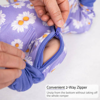 LollyBanks Beautiful Daisy Bamboo Baby Pajamas