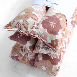 Mauve Blossom heating and cooling neck and body wrap, view 4