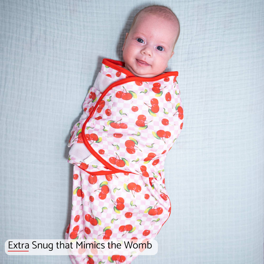 Cherry on Top Sleep Swaddle 100% Organic Cotton