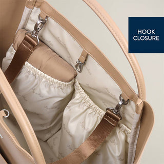 Itzy Ritzy Boss Tote Diaper Bag - Chai Latte