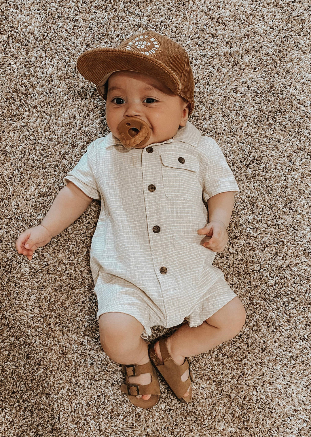 Itzy Ritzy Sweetie Soother™ Pacifier Sets (2-pack): Toast + Buttercream Braids