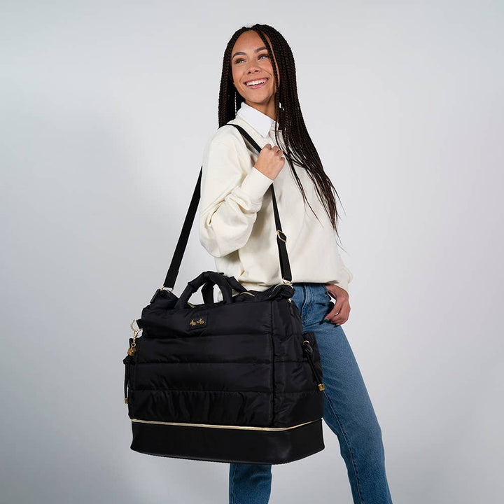 Itzy Ritzy - Dream Weekender™ Midnight Black Diaper Bag