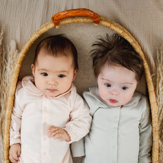 Burt's Bees Baby Muslin Collar Infant Jumpsuit