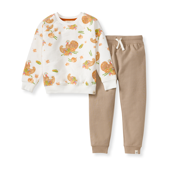 Burt's Bees Baby - Happy Harvest Infant Sweatshirt Set