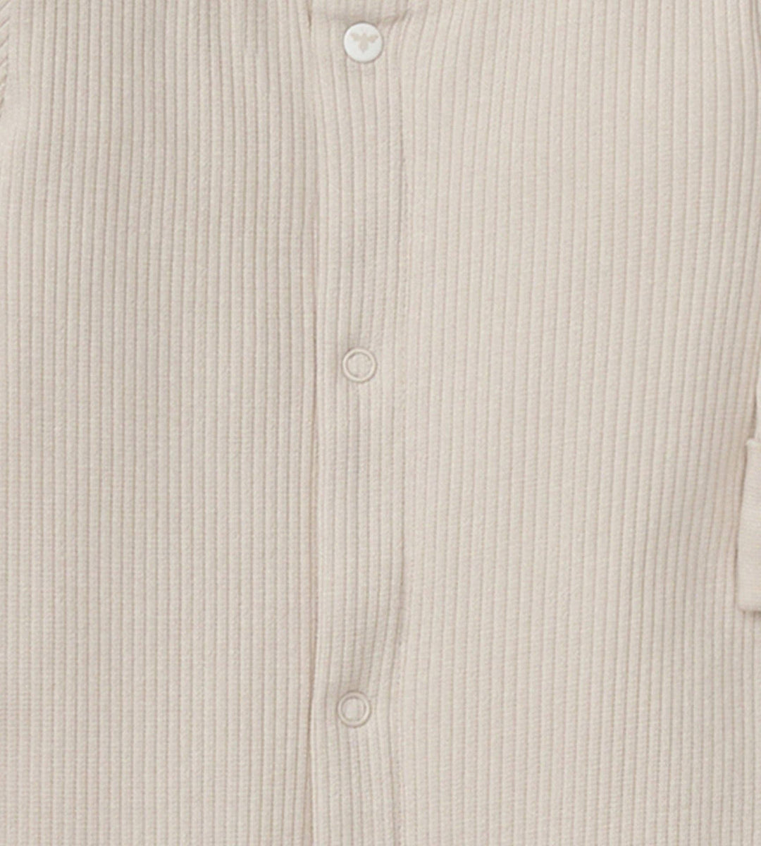 Burt's Bees Baby - Organic Cotton Jumpsuit, Bib & Hat 3 Piece Set - Limestone