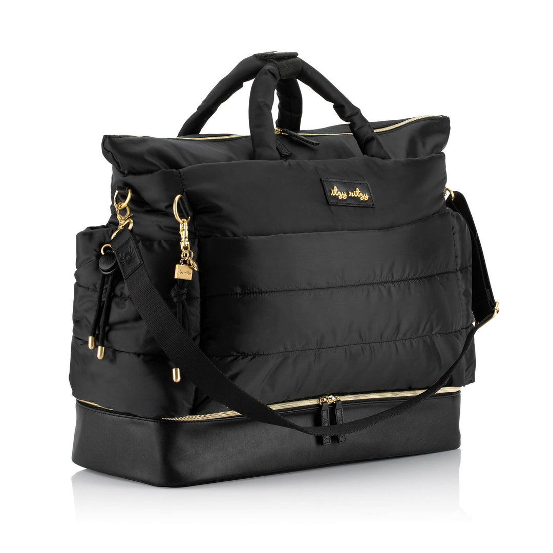 Itzy Ritzy - Dream Weekender™ Midnight Black Diaper Bag