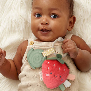 Itzy Ritzy - Itzy Pal™ Plush + Teether: NEW Mushroom