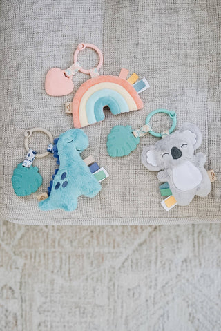 Itzy Ritzy - Itzy Pal™ Plush + Teether: NEW Mushroom