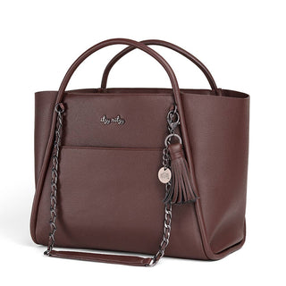 Itzy Ritzy Boss Tote Diaper Bag - Espresso