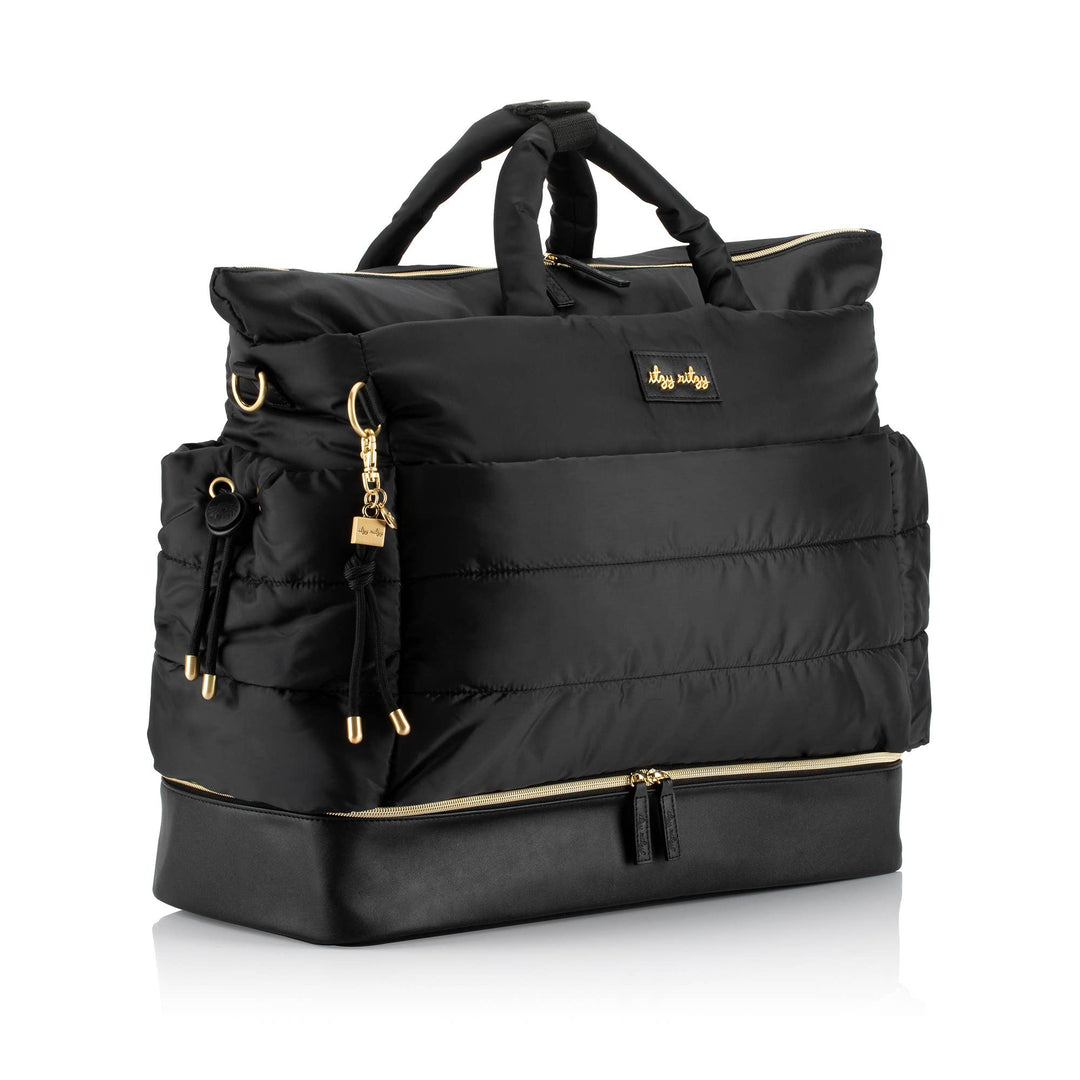 Itzy Ritzy - Dream Weekender™ Midnight Black Diaper Bag