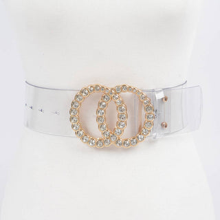 Nashville Night Crystal Ring Clear Belt