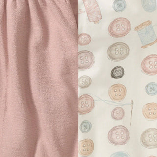 Burt's Bees Baby Little Button Organic Tunic & Pants Set