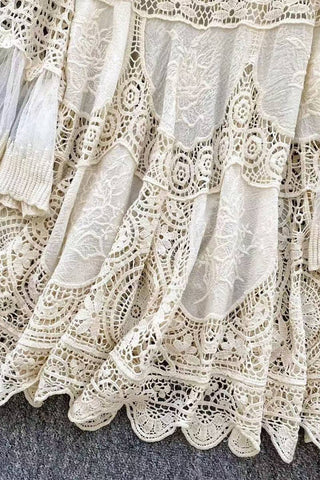Ethereal Artisanal Lace Tunic | Limited Boutique Release