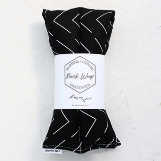 Midnight Mudcloth heating and cooling neck and body wrap