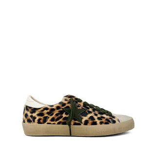 Leopard print star sneakers, view 8