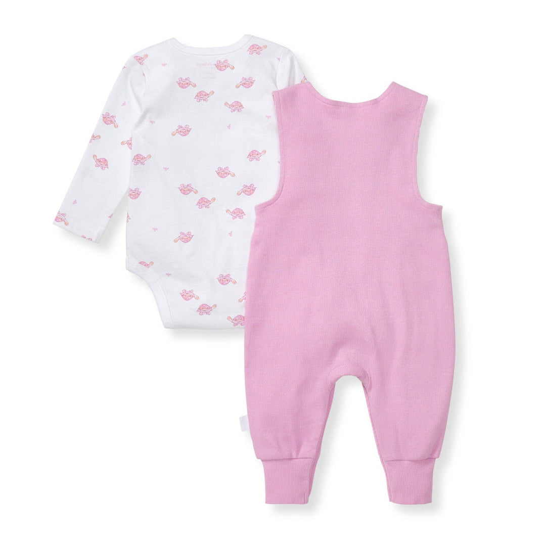 Burt's Bees Baby - Tortoise Jumpsuit & Bodysuit Set