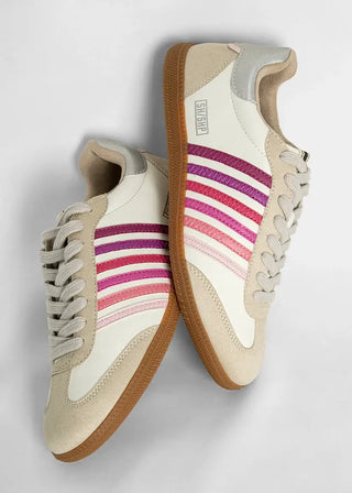 Shu Shop Pink Multi Low-Top Sneakers | Casual Fashion Sneakers