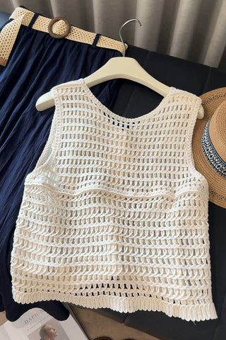 Boho-Chic Butterfly Lace Crochet Vest | Limited Boutique Edition