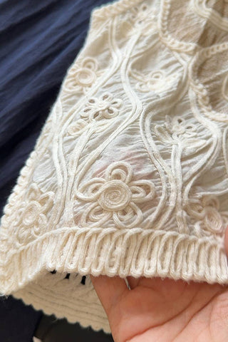 Boho-Chic Butterfly Lace Crochet Vest | Limited Boutique Edition
