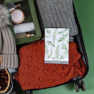 Balsam Fir scented sachet gift idea