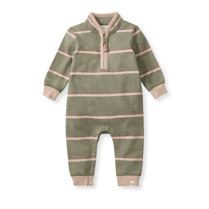 Burt's Bees Baby - Holland Stripe Infant Jumpsuit