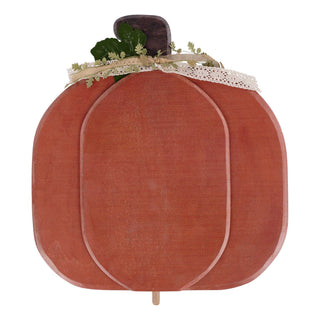 Ribbons Pumpkin interchangeable stand topper