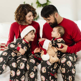 Burt's Bees Baby Candy Cane Bears Sleep & Play