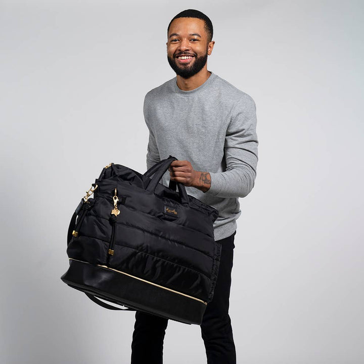 Itzy Ritzy - Dream Weekender™ Midnight Black Diaper Bag